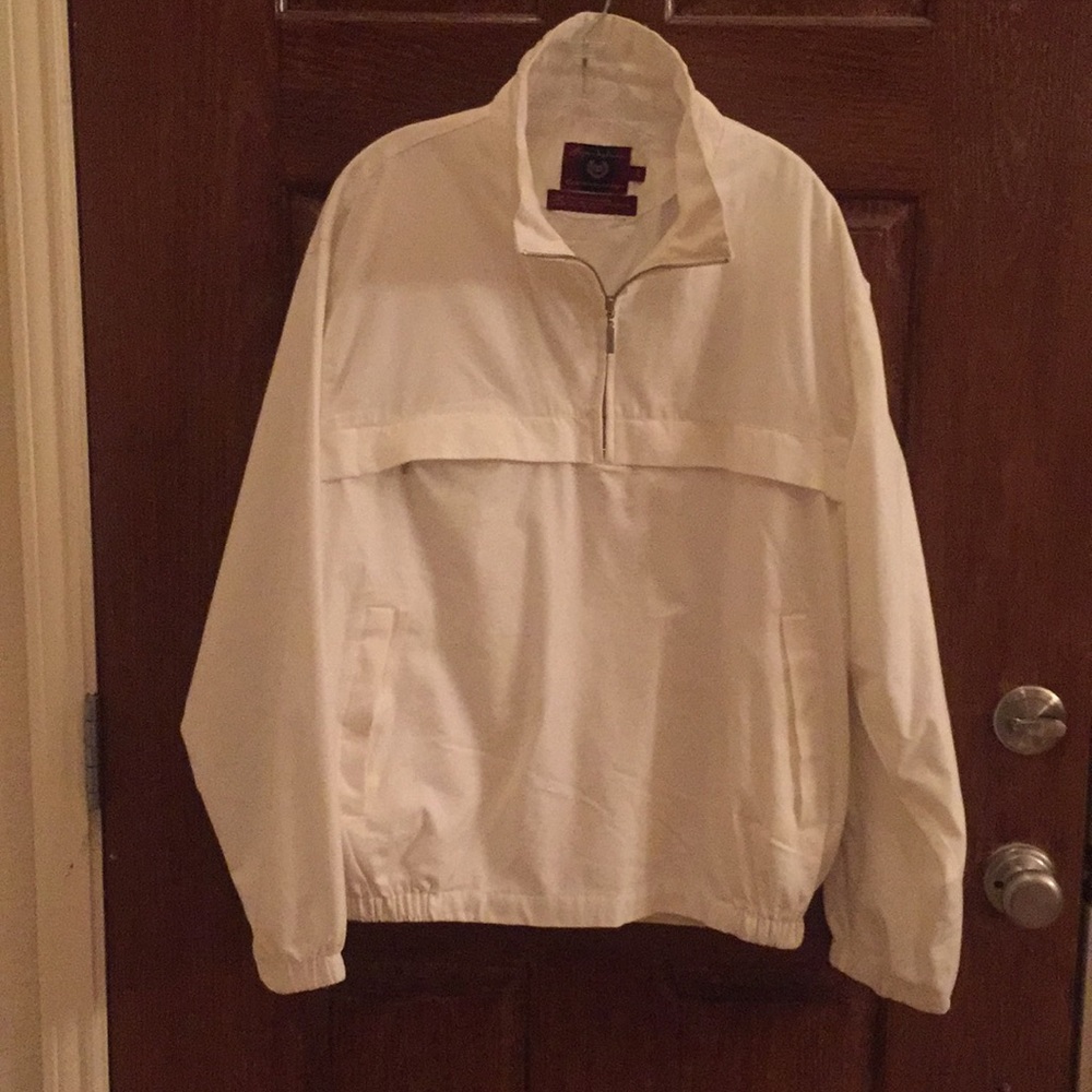 Byron Nelson Eleven Straight White 1/4 Zip Jacket